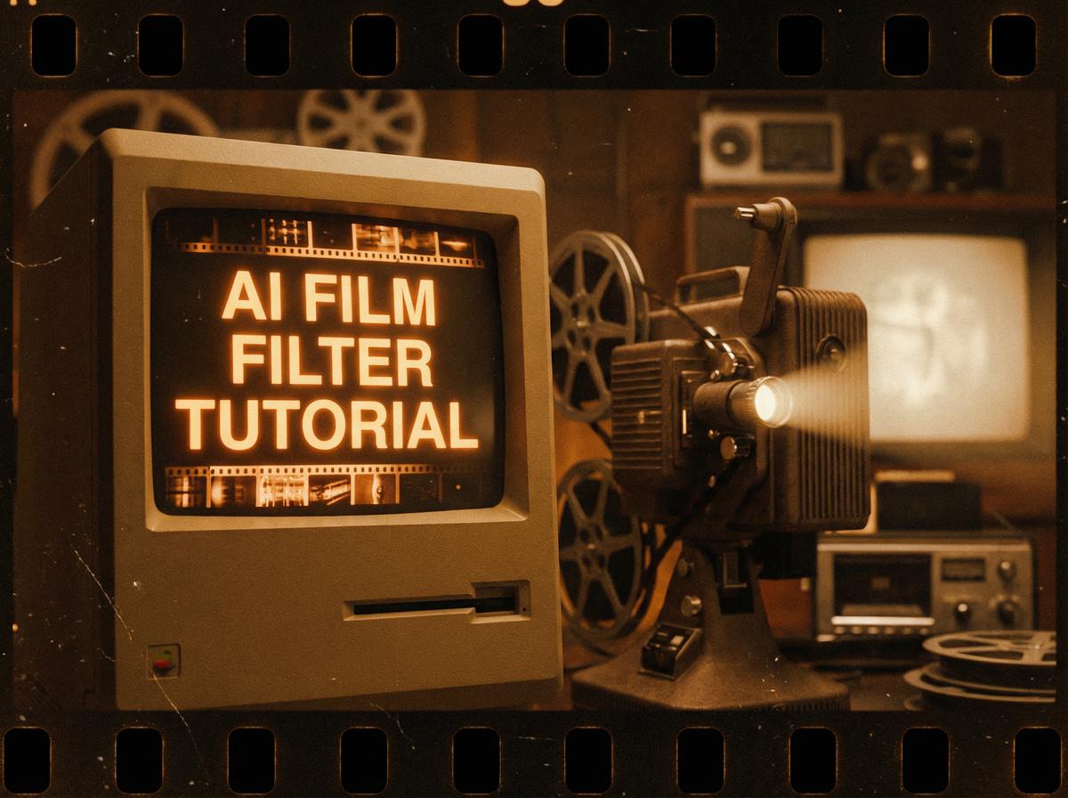 91网AI胶片滤镜创作视频教程全集封面